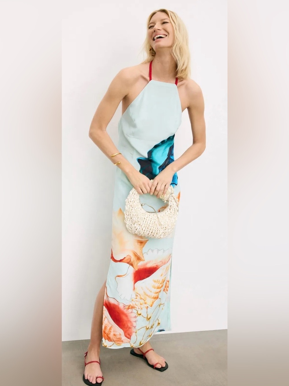 Muma World RTR Murex Mist Vega Silk Dress (00036)